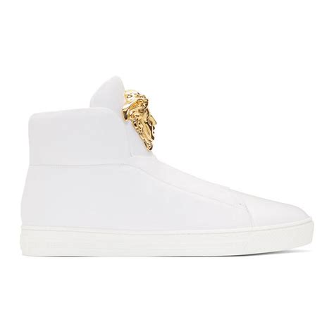 versace runners white|versace slip on sneakers.